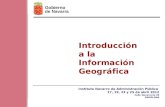 Introducción a la Información Geográfica Bloque I Cartografía Básica Introducción Bloque II Cartografía Digital / SIG Bloque IV Sistemas de Información.