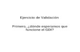 Ejercicio de Validación GDI-BT r^2 Primero, ¿dónde esperamos que funcione el GDI?