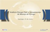 1 Análisis Riesgo País y Herramientas de Manejo de Riesgo Santiago, 21 de Junio.