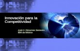 José F. Décurnex Sarasola IBM de México Innovación para la Competitividad.