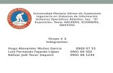 Universidad Mariano Gálvez de Guatemala Ingeniería en Sistemas de Información Sistemas Operativos Abiertos, Sec. “B” Exposición, Tema: HACKERS, SCANNERS,