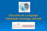 Escuela de Lenguaje “Abelardo Iturriaga Jamett”. PLAN INTEGRAL DE PLAN INTEGRAL DE SEGURIDAD ESCOLAR SEGURIDAD ESCOLAR ( PISE ) ( PISE ) 2014 2014.