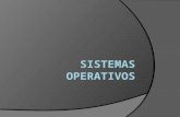 SISTEMA OPERATIVO Un sistema operativo es un programa que tiene encomendadas una serie de funciones diferentes, cuyo objetivo es simplificar el manejo.