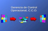 Gerencia de Control Operacional, C.C.O.. Centro de Control Operacional u Qué hace?? u Cuáles son sus funciones y alcances?