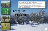 NEKANE GARCÍA -PAÚLES 2012- LOS CLIMAS DE ESPAÑA.