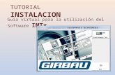 TUTORIAL INSTALACION Guía virtual para la utilización del Software IMTx.