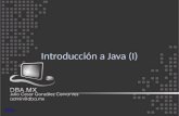 Indice Introducción a Java (I). Indice Índice Tipos de datos y operadores Entradas y Salidas básicas Sentencias de control Clases 2.