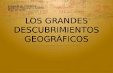 LOS GRANDES DESCUBRIMIENTOS GEOGRÁFICOS Colegio SS.CC. Providencia Subsector: Historia y Cs. Sociales Nivel: IIIº Medio.