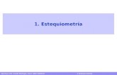 Química (1S, Grado Biología, G12) UAM 2009/10 1.Estequiometría 1. Estequiometría.