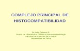 Dr. Iván Palomo G. Depto. de Bioquímica Clínica e Inmunohematología Facultad de Ciencias de la Salud Universidad de Talca COMPLEJO PRINCIPAL DE HISTOCOMPATIBILIDAD.