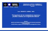 1era ENCUESTA LABORAL 2010 “Percepciones de los trabajadores respecto a posibles cambios en la legislación laboral” Autores: Ignacio Larraechea, Decano.