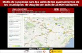 Media de suspenso para las webs de los ayuntamientos de los municipios de Aragón con más de 10.000 habitantes Infómetro: 0% 100%