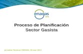 Proceso de Planificación Sector Gasista Jornadas Técnicas CNOGAS, 29-mar-2011.
