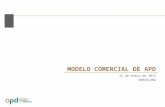 31 de enero de 2012 BARCELONA MODELO COMERCIAL DE APD.