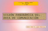 VISIÓN PANORÁMICA DEL ÁREA DE COMUNICACIÓN I.S.P.P. “ÁNGELO PATRI” Ed. Inicial I sem D.F. Joel D. Lipa Ramírez.