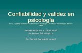 Confiabilidad y validez en psicología Confiabilidad y validez en psicología Silva, A. (1992). Métodos Cuantitativos en Psicología. Un enfoque metodológico.