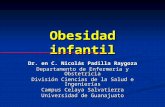 Obesidad infantil Dr. en C. Nicolás Padilla Raygoza Departamento de Enfermería y Obstetricia División Ciencias de la Salud e Ingenierías Campus Celaya.