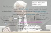 Jürgen Habermas (1929-vive) ✔ obra fundamental (1981): La teoría de la acción comunicativa orientación a fundamentar: - la ÉTICA DISCURSIVA -la DEMOCRACIA.