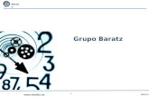 Baratz  27/04/2015 1 Grupo Baratz Baratz.