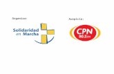 Organiza: Auspicia:. Organizador Solidaridad en Marcha es una asociación católica sin fines de lucro que desde hace 20 años promueve el desarrollo humano.