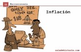 Macroeconomía II saladehistoria.com Inflación. La inflación se puede identificar con el crecimiento continuo y generalizado de los precios de los bienes.