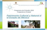 LOGO Programa de Estudio 2011 Asignatura Estatal “2013. Año Del Bicentenario De Los Sentimientos De La Nación” Patrimonio Cultural y Natural del Estado.