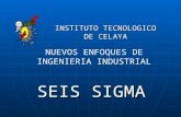 SEIS SIGMA INSTITUTO TECNOLOGICO DE CELAYA NUEVOS ENFOQUES DE INGENIERIA INDUSTRIAL.