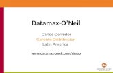 Datamax-O’Neil Carlos Corredor Gerente Distribucion Latin America  .