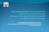 GOBIERNO REGIONAL JUNIN SUB GERENCIA DE COOPERACIÓN TECNICA Y PLANIFICACIÓN ABRIL 2012.