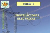 Arq. Jorge Medrano C. INSTALACIONES ELECTRICAS UNIDAD 4 Generalidades.