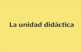 La unidad didáctica. ÍNDICE DEFINICIÓN - NIVELES DE CURRÍCULO - EL PROYECTO EDUCATIVO DOCENTE ELEMENTOS DE UNA UNIDAD DIDÁCTICA ¿CÓMO ELABORAR LAS UNIDADES.