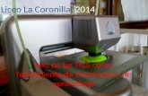 Uso de las TICS como herramienta de enseñanza y de aprendizaje Liceo La Coronilla, 2014.