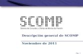 Pag : 1 Noviembre de 2011 Descripción general de SCOMP.