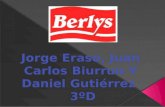 Berlys  Berlys es una moderna empresa de alimentación especializada en la producción y distribución de pan precocido y productos congelados de panadería,