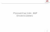 1 Presentación AGF Inversiones. 2 Mesa de Inversiones AGF Uso Interno Marzo 2013 Agenda I.Visión Economía Global y Chile Juan Daniel Díaz- Depto. de Estudios.