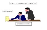 1 Finanzas INTRODUCCIÓN CAPITULO II PROYECTOS DE INVERSIÓN.