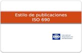 Estilo de publicaciones ISO 690. CITAS Cómo citar las palabras de una fuente de información Cuando se citan las palabras exactas de un autor deben.