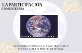 CEDEMUN - Coordinación de Capacitación y Desarrollo Institucional.