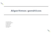 Algoritmos genéticos 1. Introducción 2. Esquema básico 3. Codificación 4. Evaluación 5. Selección 6. Operadores 7. Ejemplo.