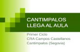CANTIMPALOS LLEGA AL AULA Primer Ciclo CRA Campos Castellanos Cantimpalos (Segovia)