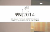 RESUM DADES DISPOSITIU CONSULTA 9N Locals de consulta: 2.718 Participants: Catalans a Catalunya: 5.400.000 Catalans a l’estranger: 2.547 (inscrits) Estrangers.