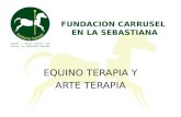 FUNDACION CARRUSEL EN LA SEBASTIANA EQUINO TERAPIA Y ARTE TERAPIA.