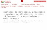 1 Sistemas de monitoreo, prevención y control de aflatoxinas en maní (A. hypogaea L.) y micotoxinas y maíz (Z.mayz) Saavedra K., Giannini ME., Rojas, E.,