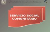 SERVICIO SOCIAL COMUNITARIO 19 DE SEPTIEMBRE DE 2012.