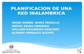 PLANIFICACION DE UNA RED INALAMBRICA OMAR DANIEL RIVAS MURILLO MATEO REINA HERRERA WILLIAM ESCUDERO SANCHEZ ALONSO MORALES ALZATE.