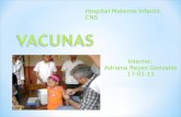 Interno: Adriana Reyes Gonzales 17-01-11 Hospital Materno Infantil, CNS.