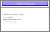 ASOPROJECT Componentes del grupo: - Alberto Díaz Gil - Miguel Ángel Llorente Gracía - Javier E. Yépez Hualde.