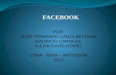 POR: JOSE FERNANDO LANZA BELTRAN MAURICIO CARVAJAL JULIAN DAVID GOMEZ CTMA - SENA – ANTIOQUIA 2012 FACEBOOK.