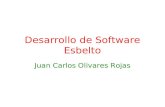 Desarrollo de Software Esbelto Juan Carlos Olivares Rojas.
