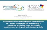 Innovación en las metodologías de evaluación de riesgos biomecánicos, experiencia y resultados preliminares en un estudio multicéntrico en Argentina, Colombia.